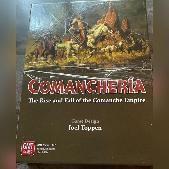 Comancheria Rise and Fall of the Comanche Empire GMT Games Wargame 1 Player 14+ - Picture 1 of 3